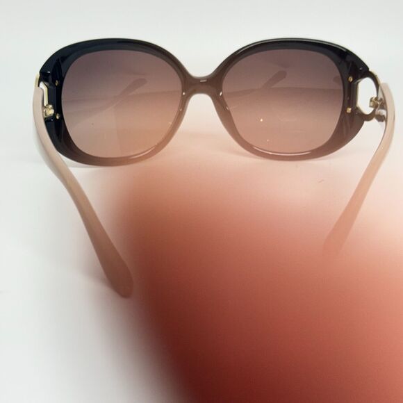 Salvatore Ferragamo SF668S Brown Taupe Non-Polarized Gradient Sunglasses H13887 - Picture 3 of 7